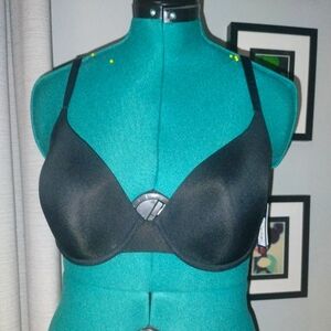 Gap Body Everyday T-shirt Bra Sz 36DD in Black NWT